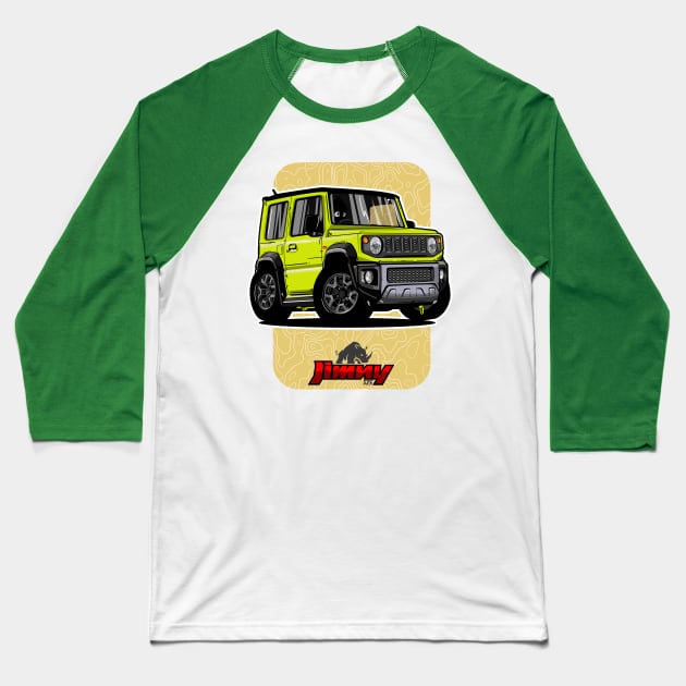 Jimny SZ5 Baseball T-Shirt by itsTheBugz